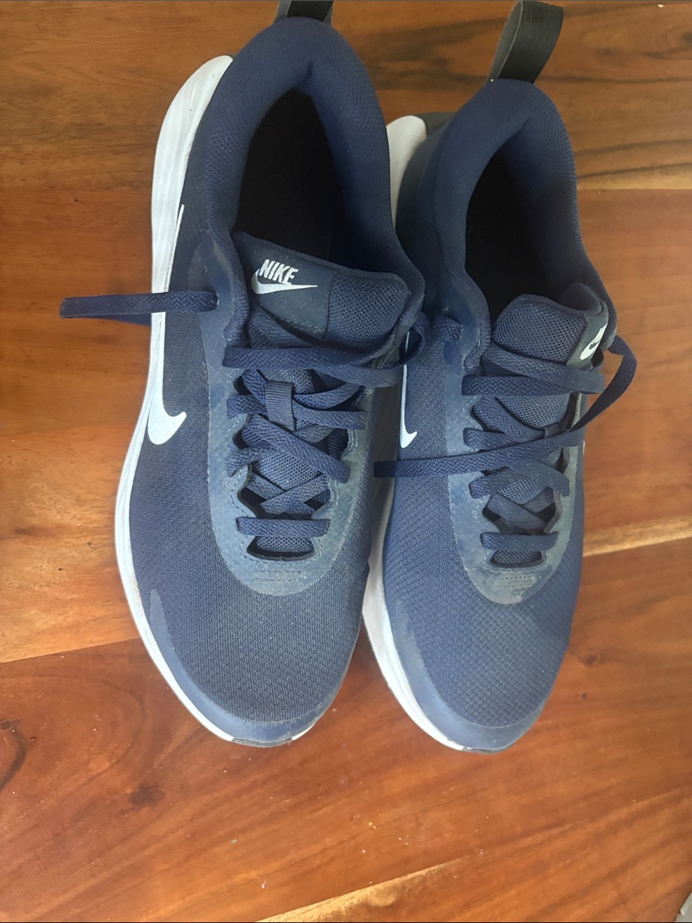 Nike Men’s Navy/White Lightweight Running Sneakers